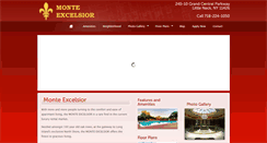 Desktop Screenshot of monte-excelsior.com